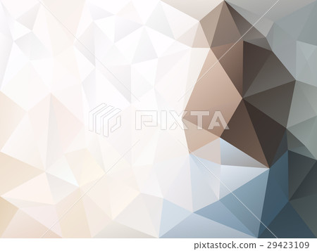 vector polygon background triangle pattern beige - Stock Illustration ...