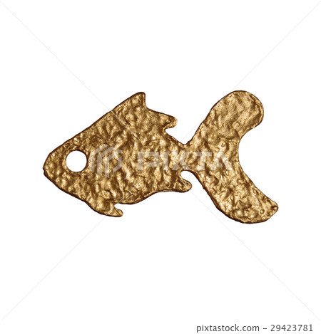 Gold fishes hand painted sea illustration. Gold fishes hand painted sea illustration. 29423781