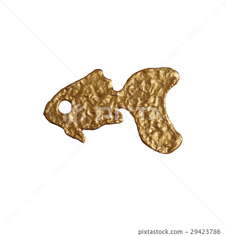 Gold fishes hand painted sea illustration. Gold fishes hand painted sea illustration. 29423786