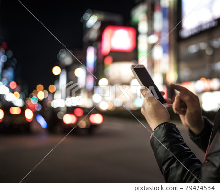 新宿在晚上 29424534