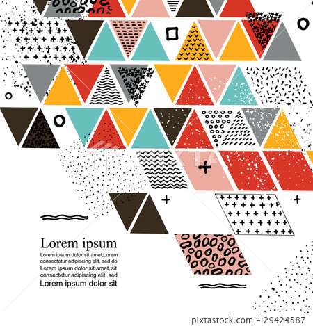 Different colored triangles Different colored triangles 29424587