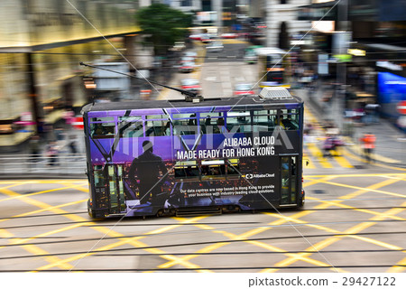 Following the tram of Hong Kong 29427122