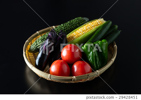 Summer vegetables · black back 29428451