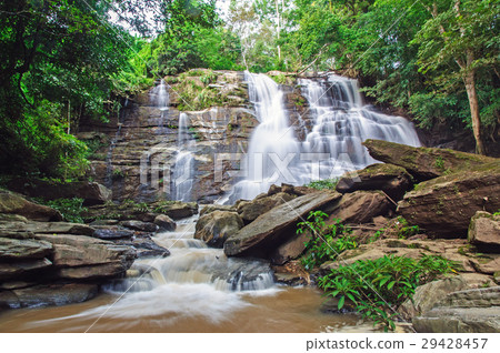 Waterfall in the national park , Thailand 29428457