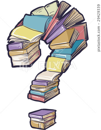 Book Collection Question Mark 29429339