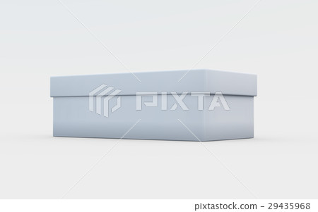 white box lower view in grey background 29435968