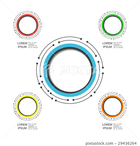 modern circle infographic 29436264