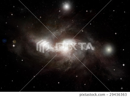 galaxy in a free space 29436363