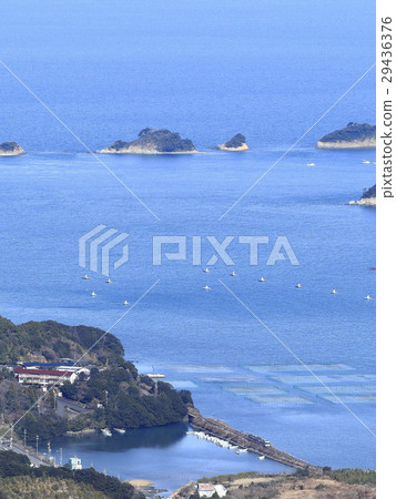 Trains running in the background of Ise Bay Trains running in the background of Ise Bay 29436376