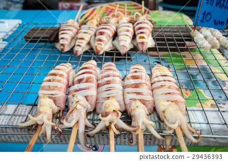 grill squids grill squids 29436393