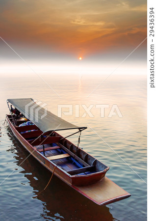 Thai traditional boat in sunset Thai traditional boat in sunset 29436394