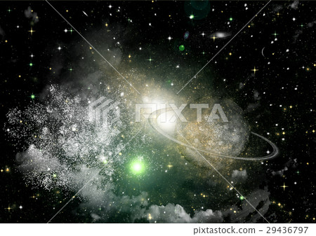galaxy in a free space 29436797