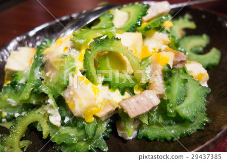 Summer food · Ingredients image ~ Goya Champloo ~ Summer food · Ingredients image ~ Goya Champloo ~ 29437385