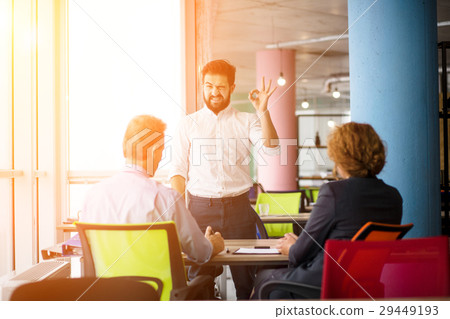 Job interview in office 29449193