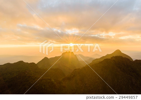 Sunset at a national park, Chiang mai,Thailand 29449857