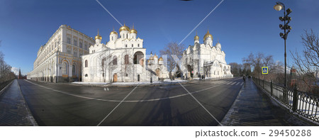 Panorama Kremlin Cathedrals, Moscow Kremlin Panorama Kremlin Cathedrals, Moscow Kremlin 29450288