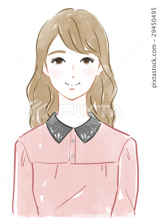 Facial expression of women smile 29450495