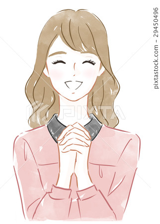 Women look pleased Women look pleased 29450496