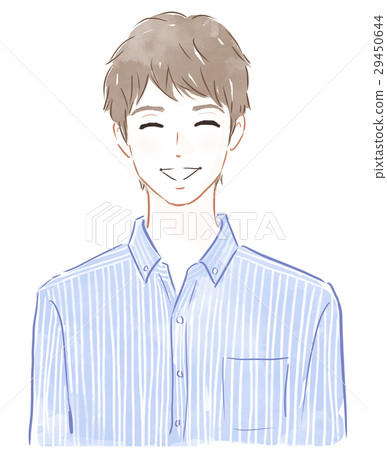 面帶微笑的男人的表情 29450644