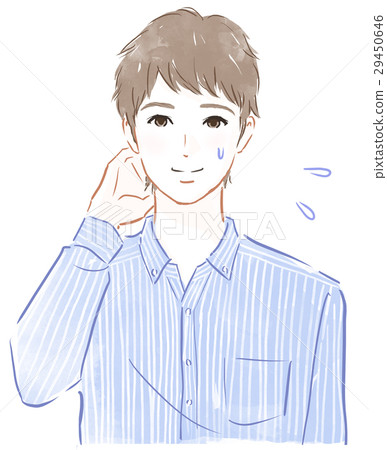 男性面部表情難題 29450646