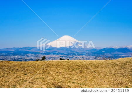 Mt. Fuji seen from Ashigorito pass 29451189