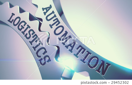 Automation Logistics - Mechanism of Shiny Metal Automation Logistics - Mechanism of Shiny Metal 29452302