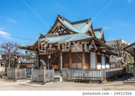 Unoki Hachiman Shrine in Minamikugahara, Ota Ward, Tokyo Unoki Hachiman Shrine in Minamikugahara, Ota Ward, Tokyo 29452568
