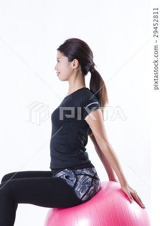 A woman wearing sportswear A woman wearing sportswear 29452811