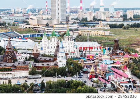 View from the heights to the Izmailovo Kremlin in 29452836