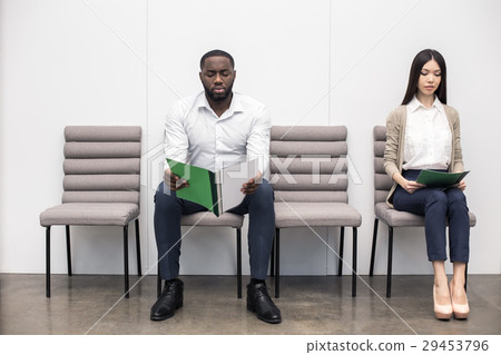 People Waiting for Job Interview Concept People Waiting for Job Interview Concept 29453796
