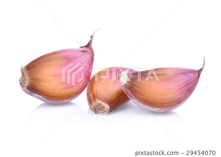 Garlic isolated on white background 29454070