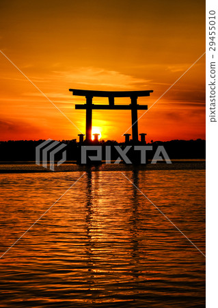 晚上在Hamana Lake Bentenjima 晚上在Hamana Lake Bentenjima 29455010