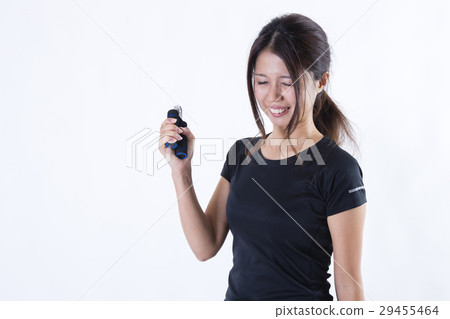 A woman wearing sportswear A woman wearing sportswear 29455464