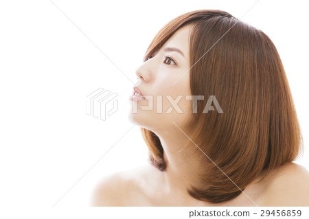 護髮美容鮑勃女性護膚美容年輕女性抹胸美容 護髮美容鮑勃女性護膚美容年輕女性抹胸美容 29456859