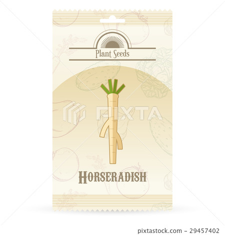 Pack of Horseradish seeds icon 29457402