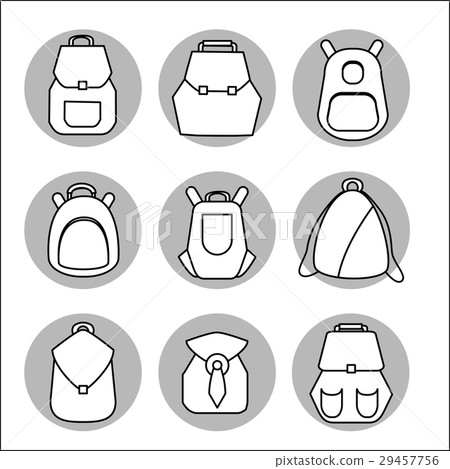 backpack rucksack set 29457756