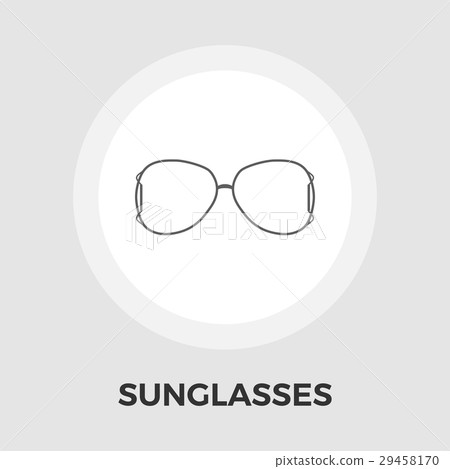 Sunglasses flat icon Sunglasses flat icon 29458170