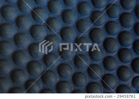 Texture of rubber surface with circular bulge 29458761