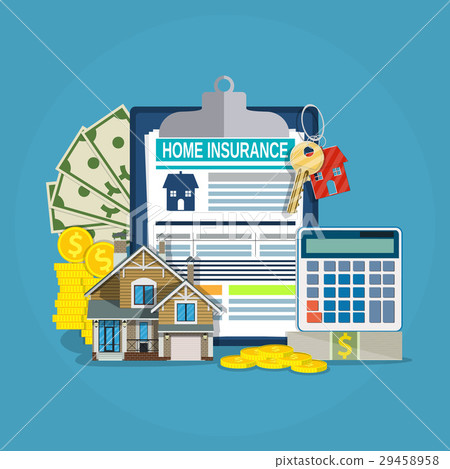 home insurance form concept home insurance form concept 29458958