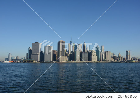 從布魯克林大橋公園看的曼哈頓大廈 29460810