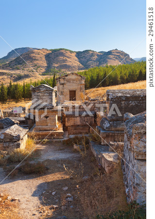 Old ruins at Pamukkale Turkey Old ruins at Pamukkale Turkey 29461518