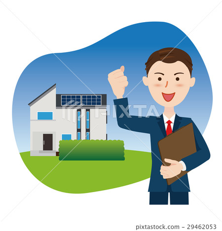 Businessman real estate 29462053