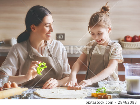 Homemade food and little helper. Homemade food and little helper. 29462088