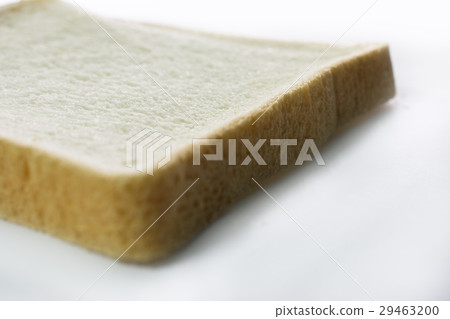 Soft bread Close up on a white background 29463200