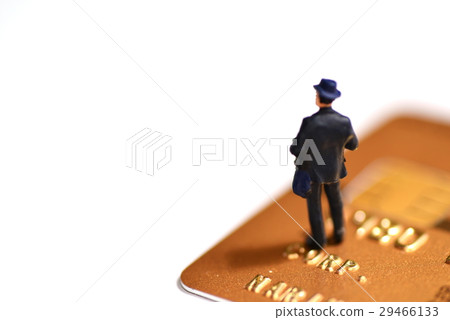 Businessman and credit card 29466133