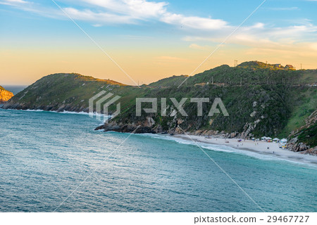 Sunset at the crystalline of Pontal do Atalaia 29467727