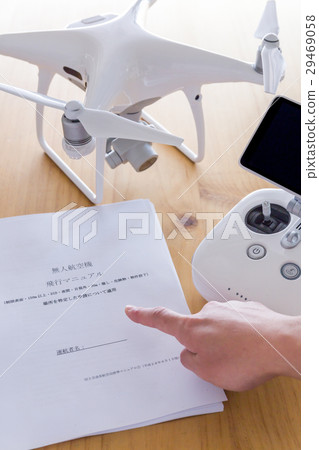 Drone and documents Drone and documents 29469058