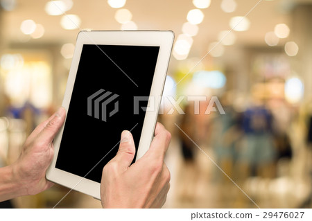 One using tablet pc 29476027