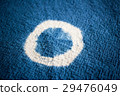 Blue dyeing fabric background. Textile texture. 29476049