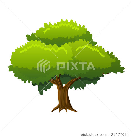 abstract tree in flat style abstract tree in flat style 29477011